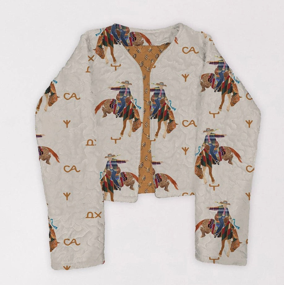 Casey Cropped Quilted Jacket