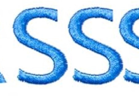 Varsity Letter S Patch