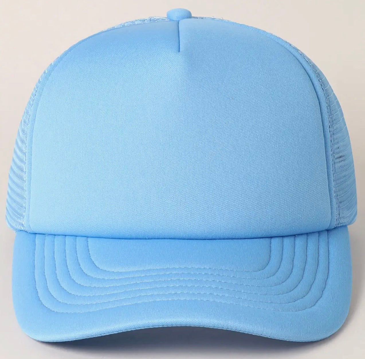 Newhatten Solid foam mesh trucker hat