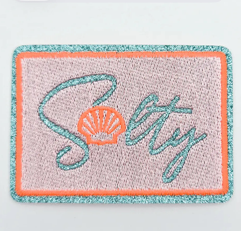 Salty Patch Blue and Peach
