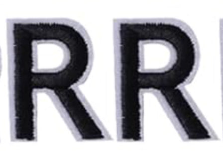 Varsity Letter R Patch