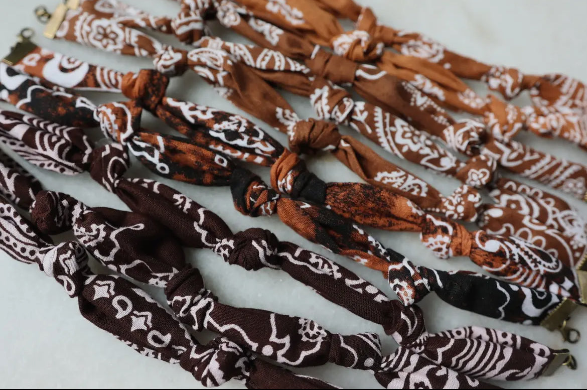 Bandana hat chain