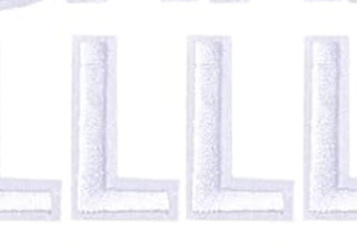 Varsity Letter L Patch