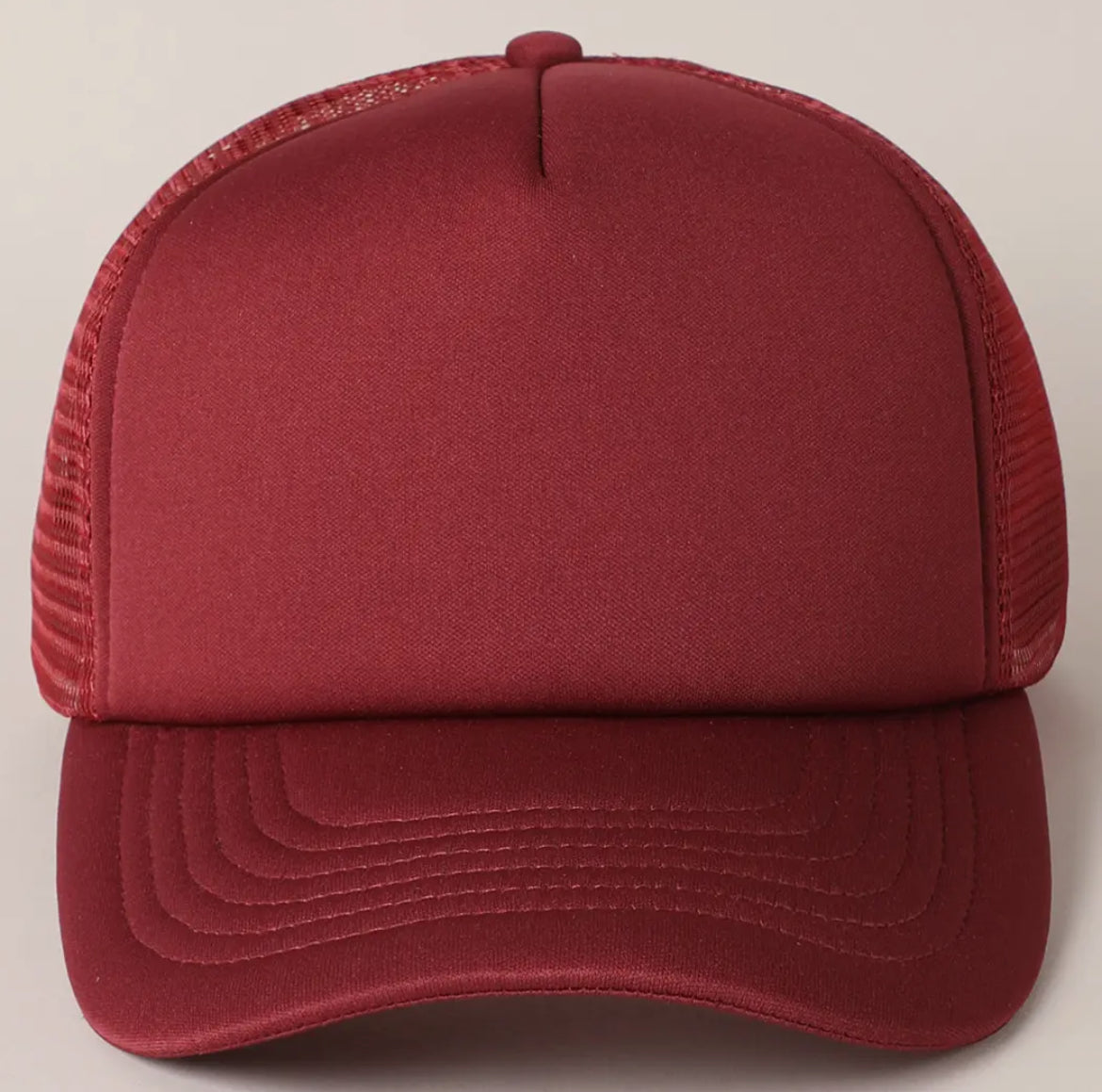 Newhatten Solid foam mesh trucker hat