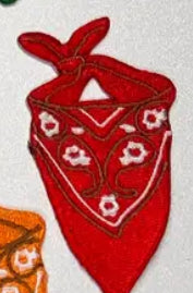 Red Bandana Patch
