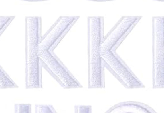 Varsity Letter K Patch