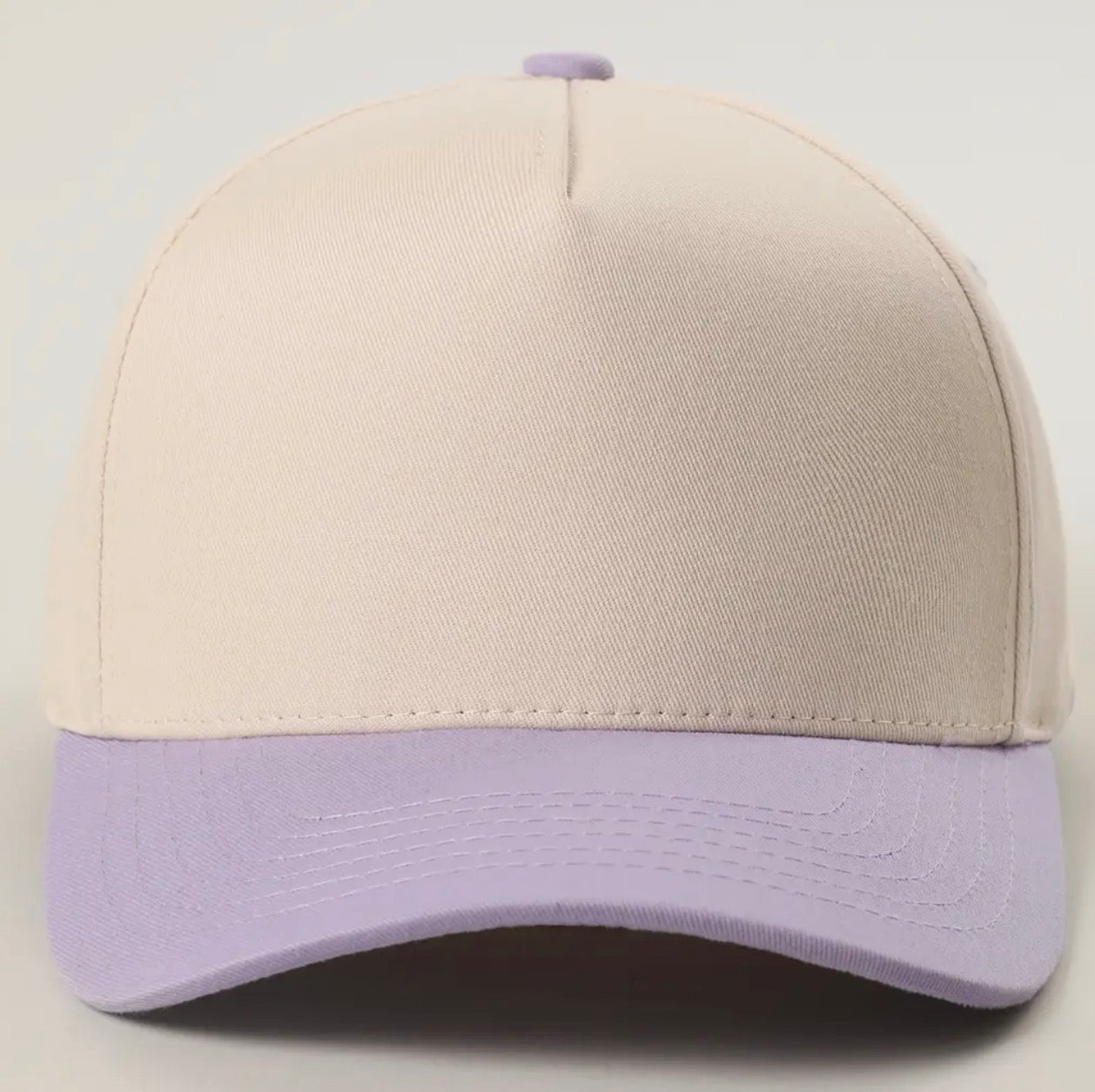 C.C. Two tone canvas trucker hat