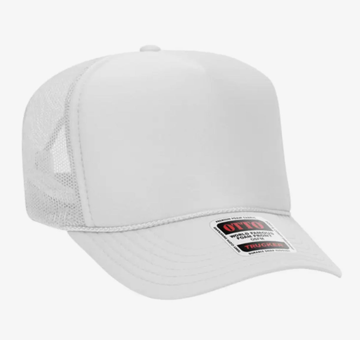 Otto Solid Foam Mesh trucker hat