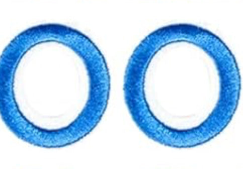 Varsity Letter O Patch