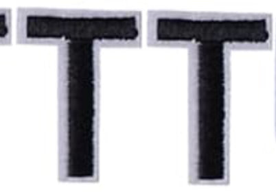 Varsity Letter T Patch