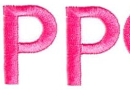 Varsity Letter P Patch