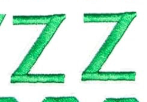 Varsity Letter Z Patch