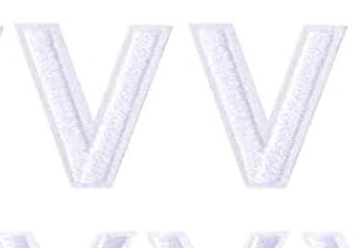 Varsity Letter V Patch