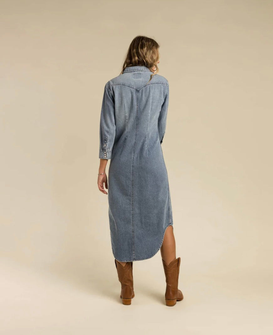 The Annie denim dress