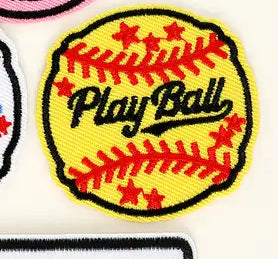 Playball Softball Patch