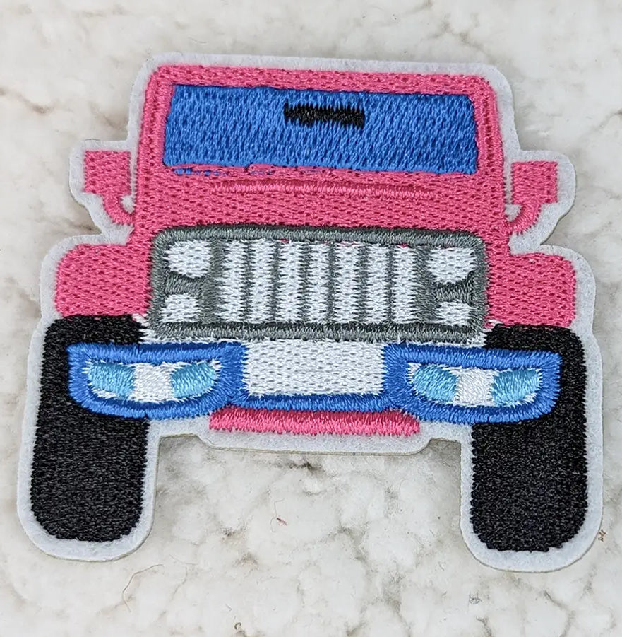 Pink Jeep Patch