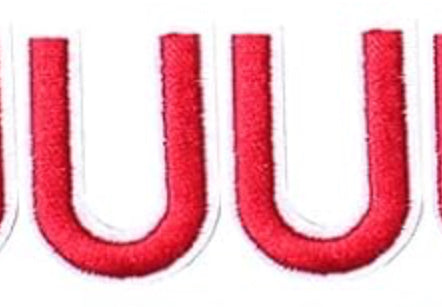 Varsity Letter U Patch
