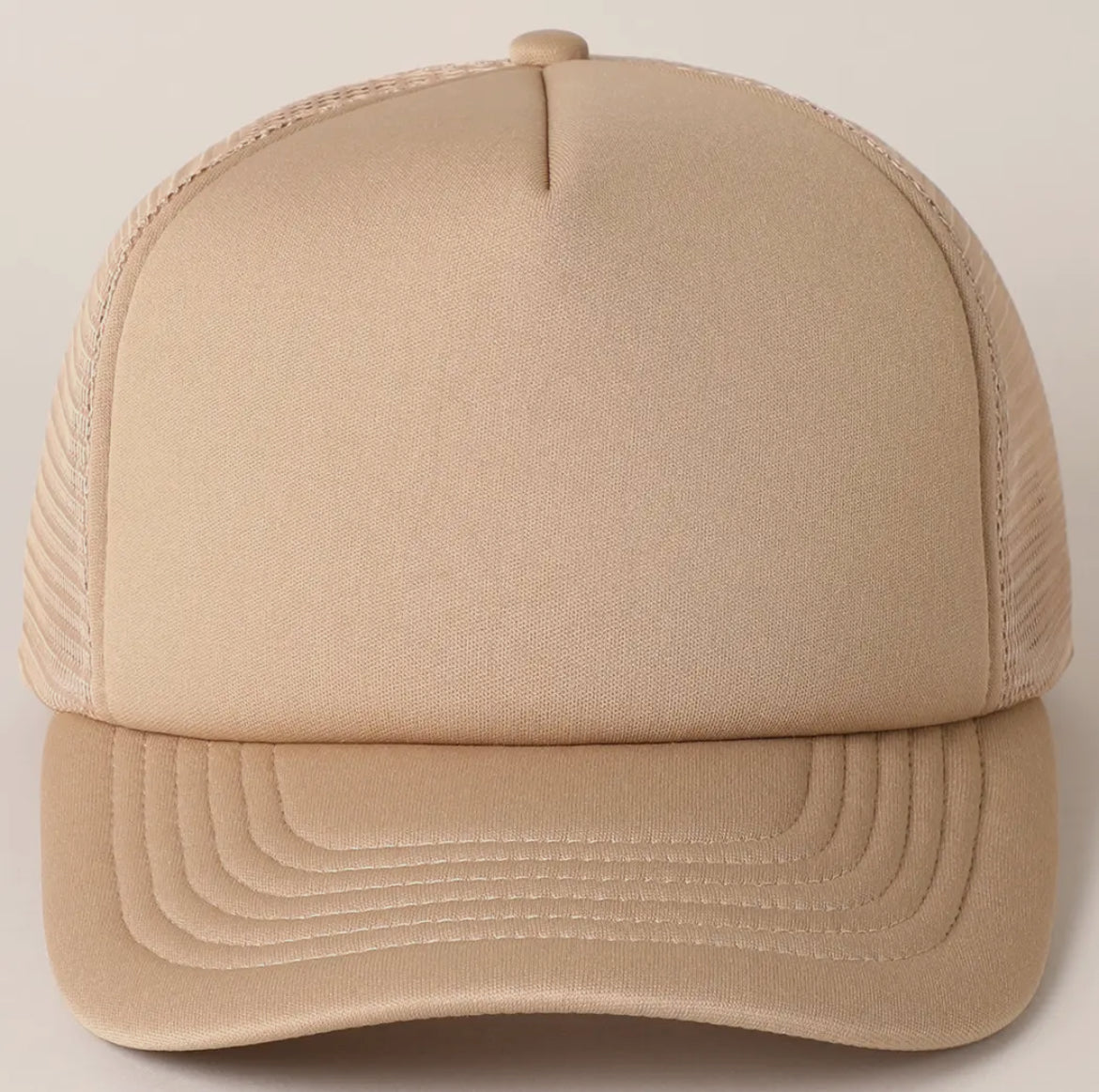 Newhatten Solid foam mesh trucker hat