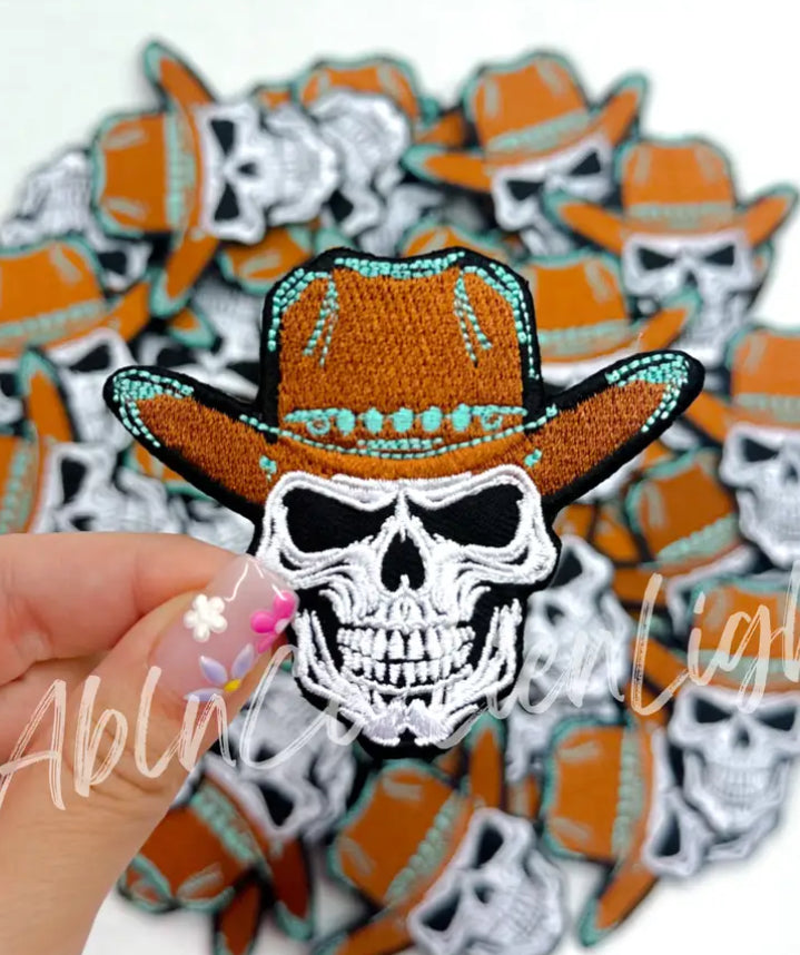 Cowboy Skull Patch