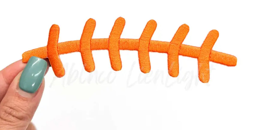 Football Laces Patch