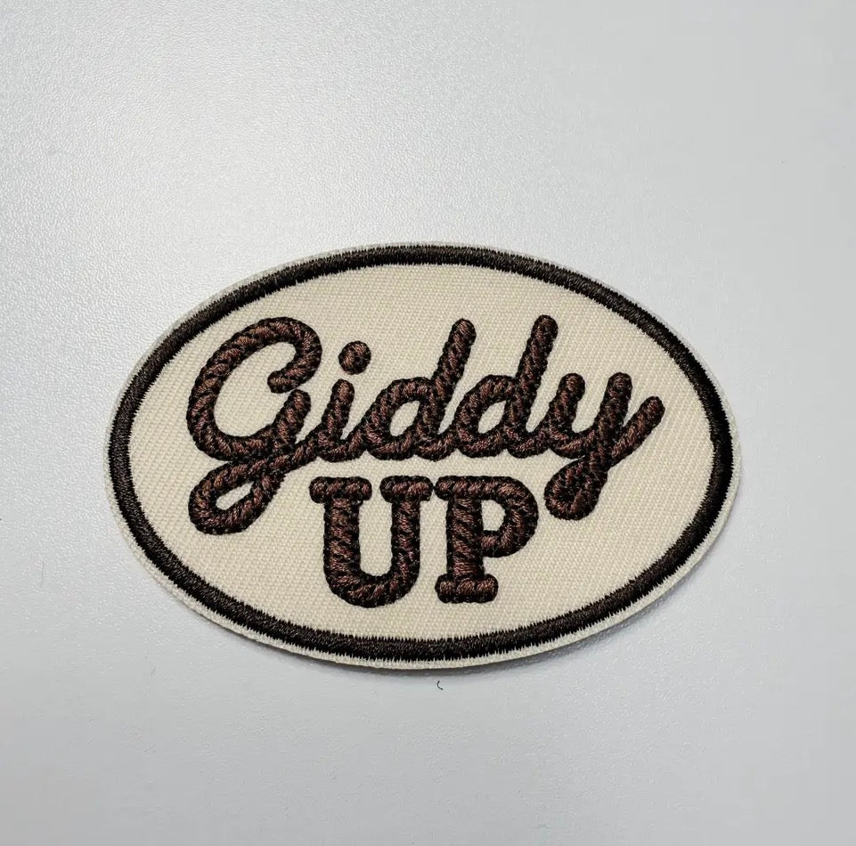 Giddy up patch