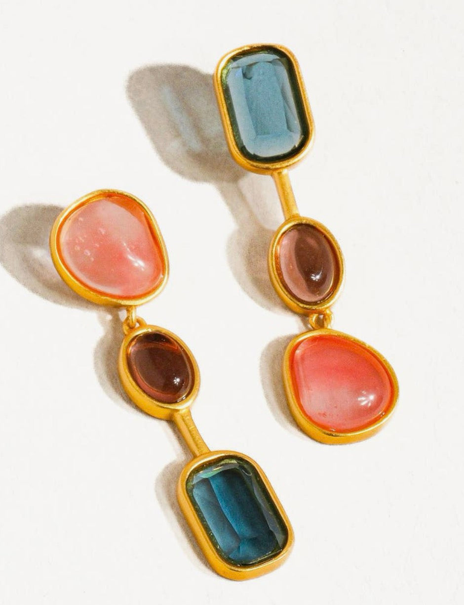 Mismatched earrings