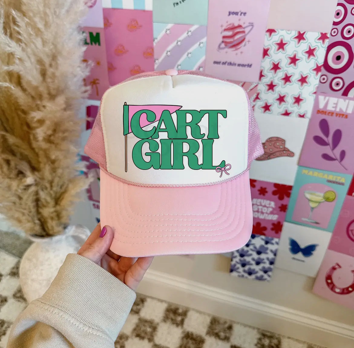 Cart girl heat transfer