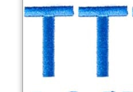 Varsity Letter T Patch