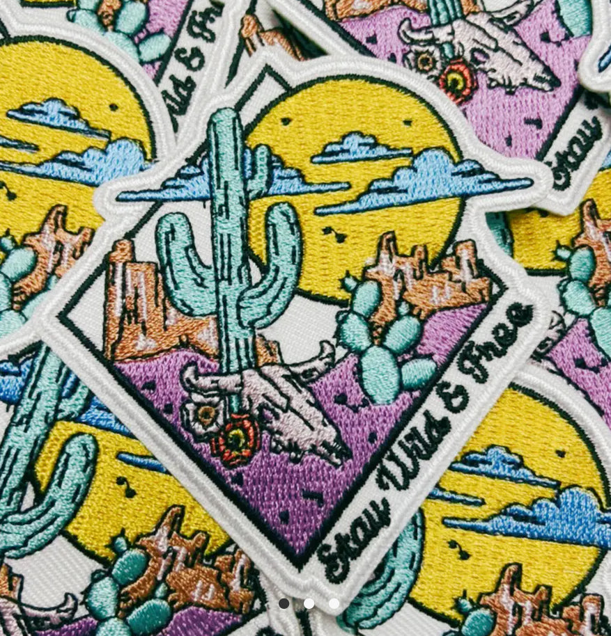 Stay Wild n Free Patch