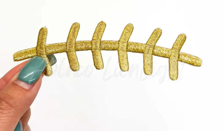 Football Laces Patch