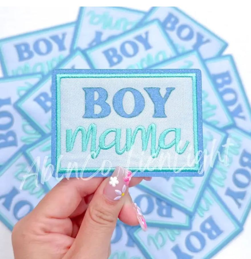 Boy Mama Patch