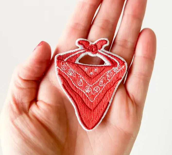Red Bandana Patch
