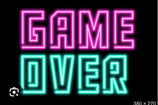 Game over patch