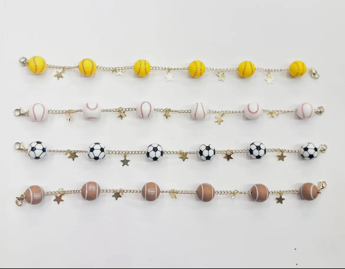Sports ball hat chains
