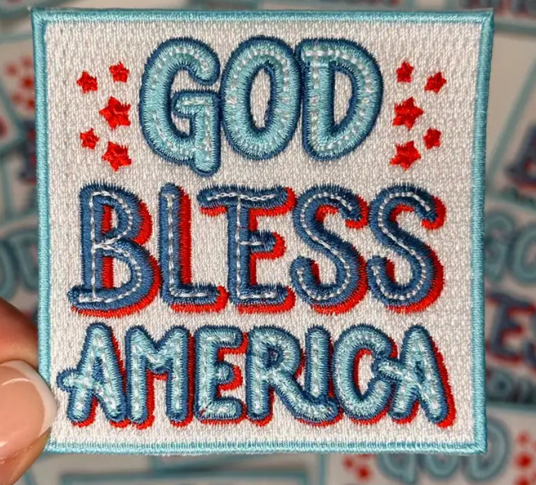 God Bless America Patch