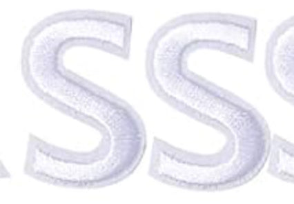 Varsity Letter S Patch
