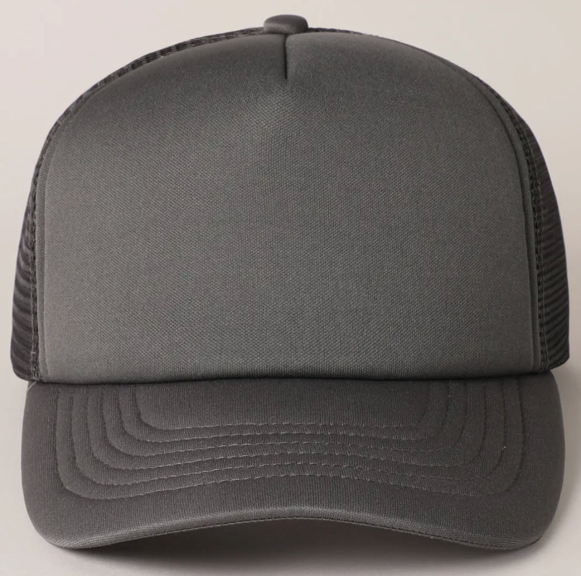 Newhatten Solid foam mesh trucker hat
