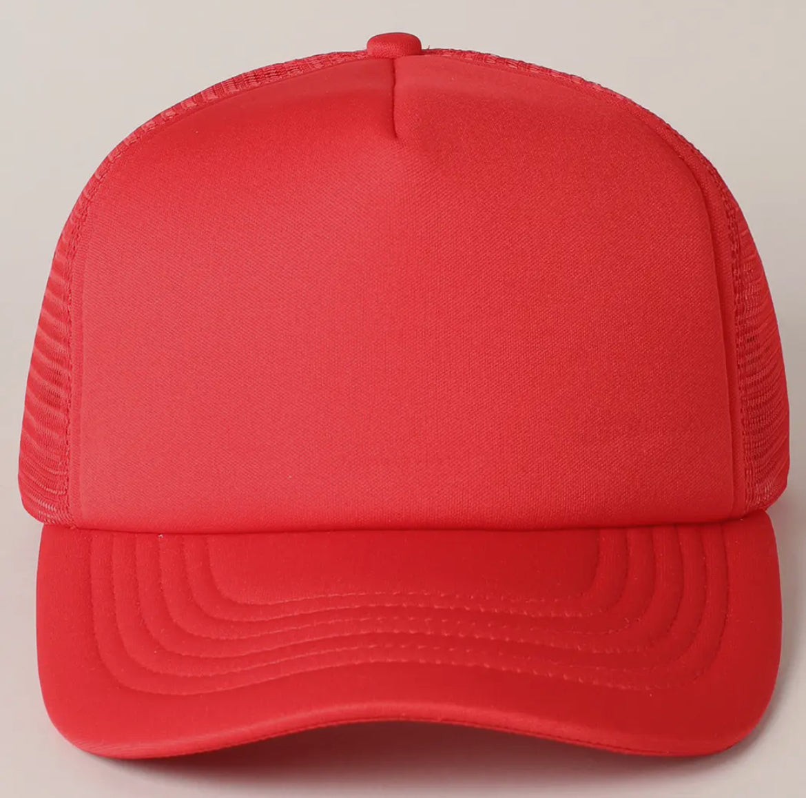 Newhatten Solid foam mesh trucker hat