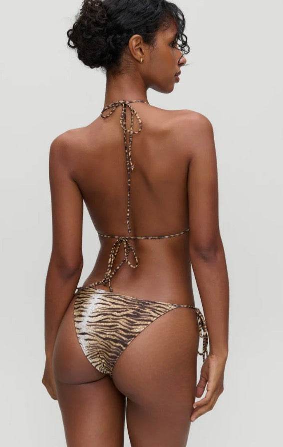 Mackenzie Cheeky Satin Bottom in Rawr