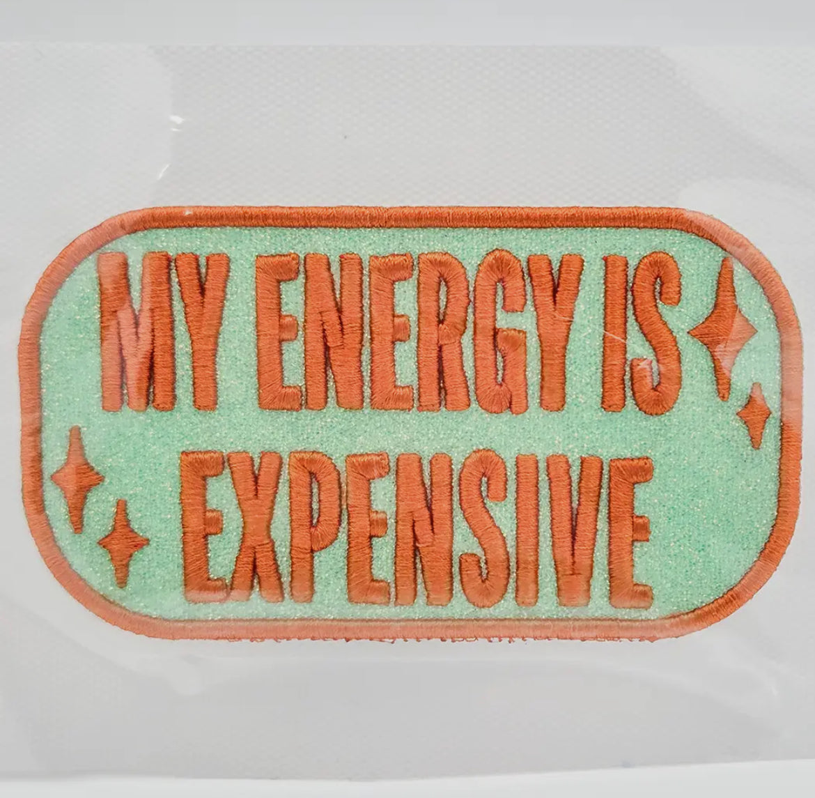 My energy is expensive patch