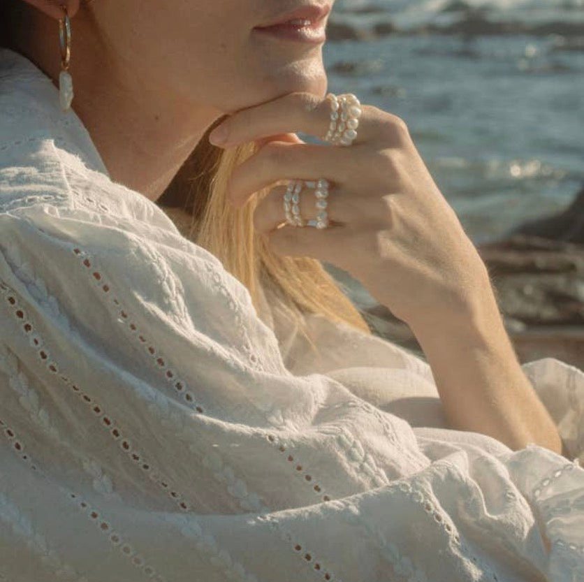 Aria Pearl Ring