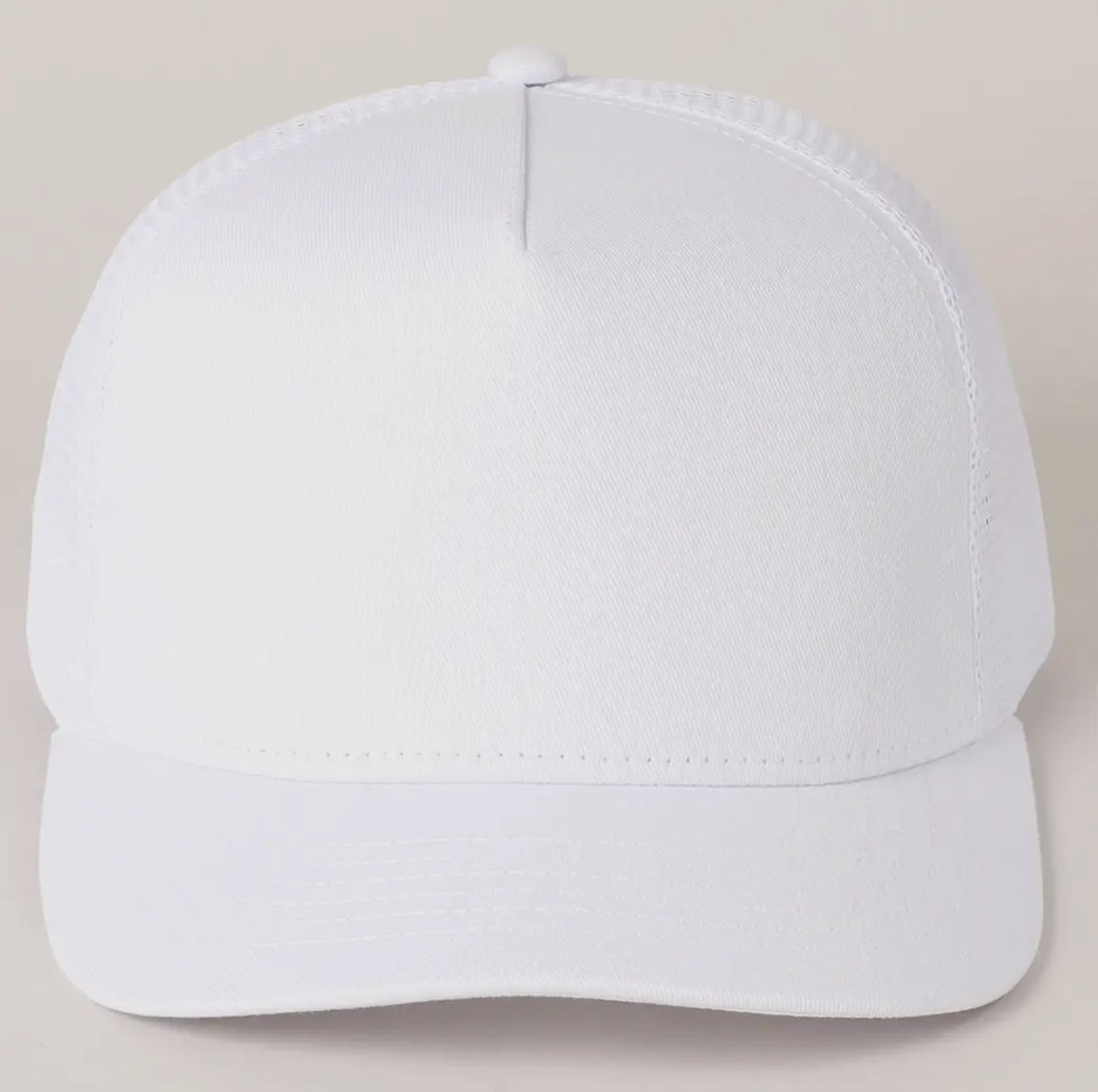 Newhatten Solid Canvas Mesh Trucker Hat