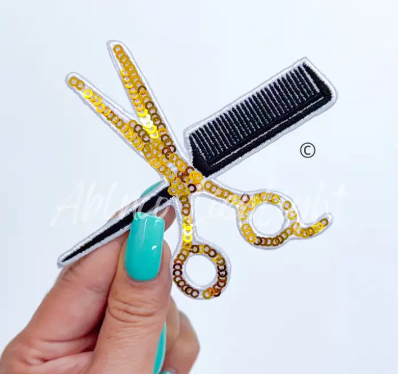 Scissors and Comb Patch