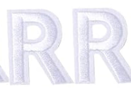 Varsity Letter R Patch