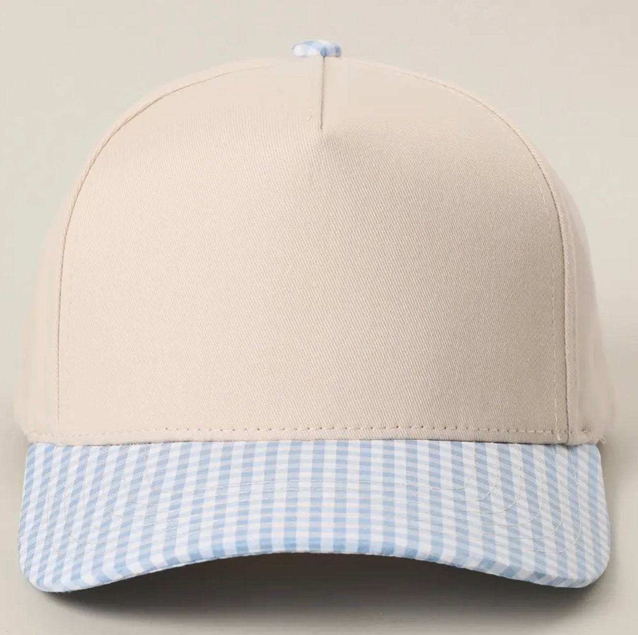 C.C. Two tone canvas trucker hat