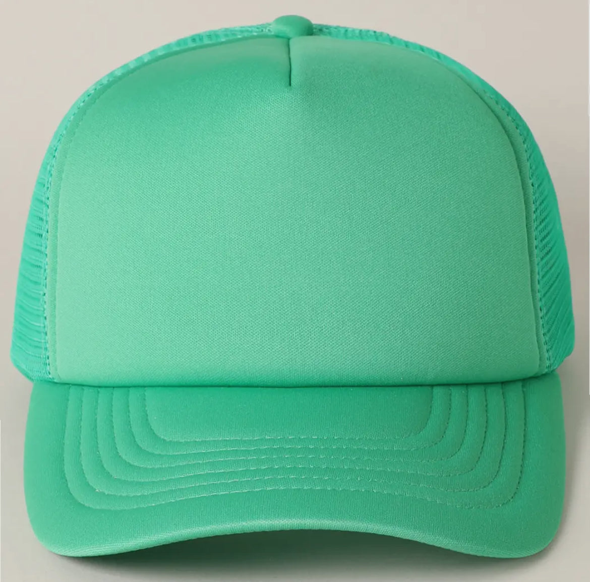 Newhatten Solid foam mesh trucker hat
