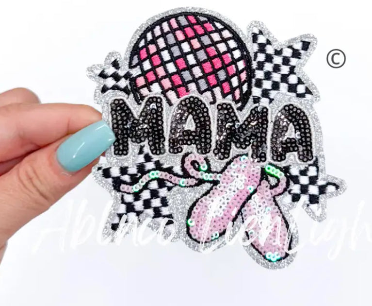 Dance Mama Sequin Patch
