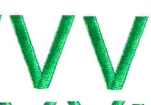 Varsity Letter V Patch