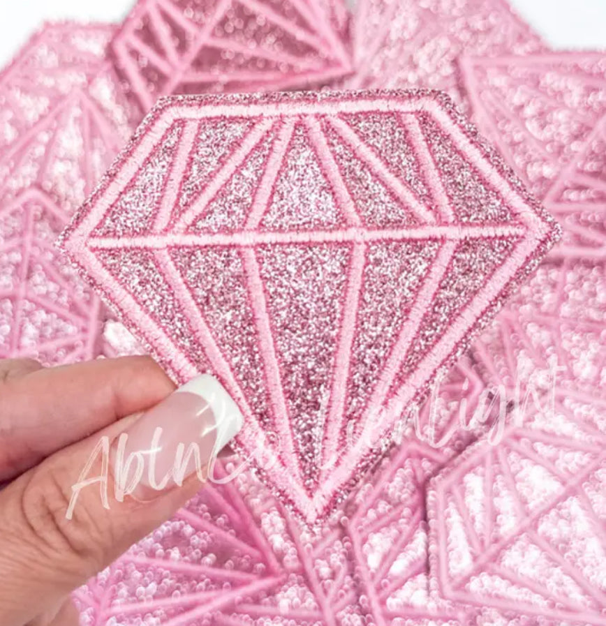 Pink Diamond L Patch