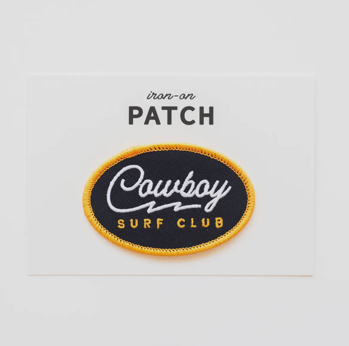 Cowboy Surf Club Patch